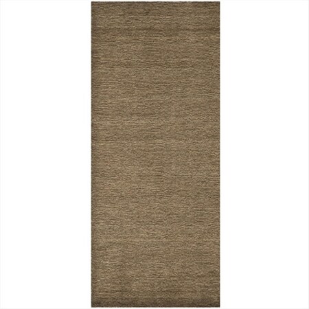 Safavieh 2 ft. - 3 in. x 8 ft. Runner- Shag Himalayan Brown Hand Loomed Rug HIM311B-28